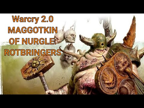 Warcry 2.0 Maggotkin of Nurgle Rotbringers.