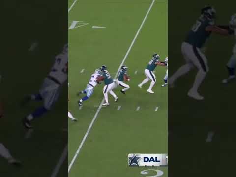 Jalen Hurts with an EPIC FIRST DOWN RUN in the second quarter 🦅🔥 Eagles vs Cowboys Top Plays
