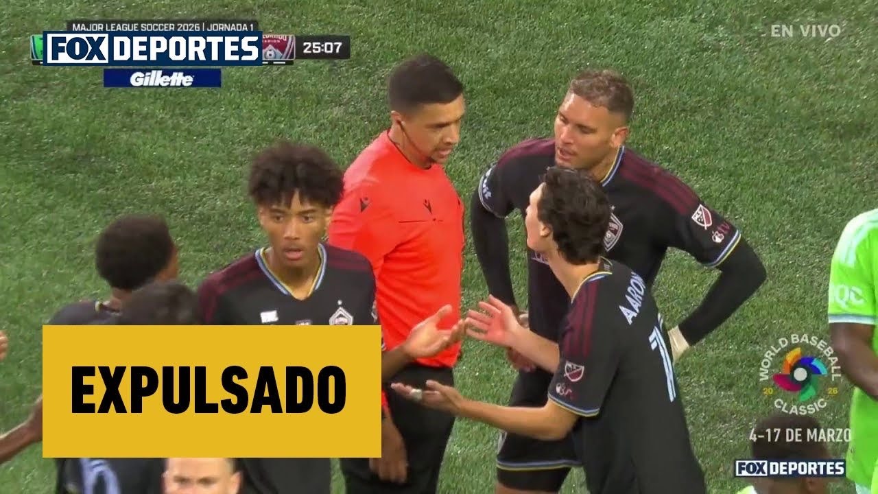 🥴🟥 Increíble, EXPULSADO vuelve gracias al VAR | Seattle Sounders 1-0 Colorado Rapids | MLS 2026