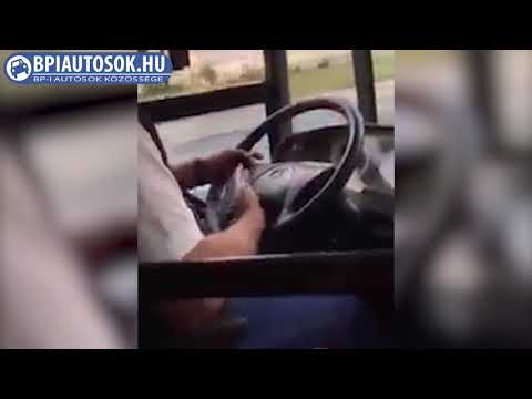 Kérdőre vonták a mobilozó buszsofőrt, de nem nagyon hatotta meg