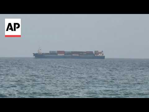 Video shows vessels in the Strait of Hormuz