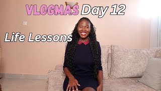 5 Lessons I've Learned In Life / Vlogmas Day 12/Linda Mary/ Life Lessons