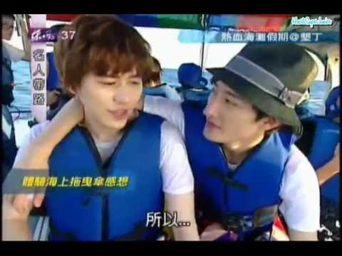 (Eng Sub) 111030 Celebrity Tour Guides - SJM's reflections on flying up to the sky