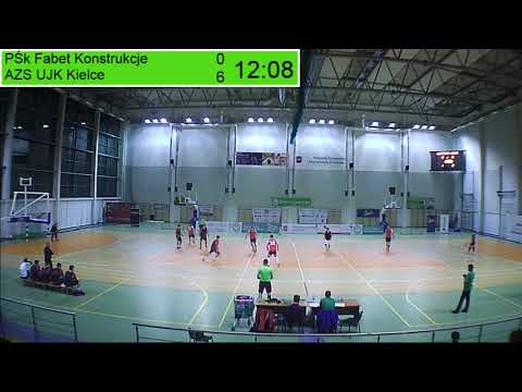 PŚk Fabet Konstrukcje 3 - 9 AZS UJK Kielce (skrót); Kielecka Liga Futsalu