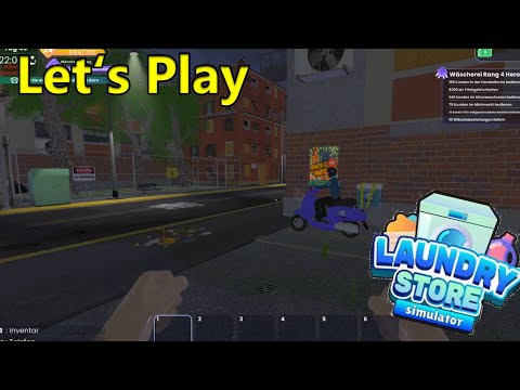 LAUNDRY STORE SIM #014: Mein Lieferjunge auf dem Roller!
