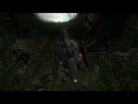 Star Citizen Alpha 3.17.2 PTU - Bombing Nine Tails with Redeemer in Ghost Hollow Reclaimer Derelict