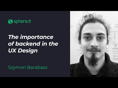 The importance of backend in the UX Design