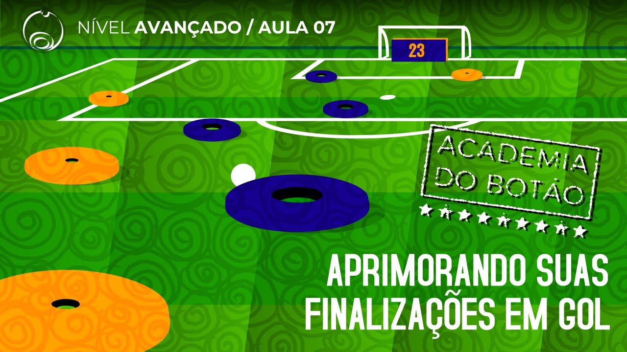 ACADEMIA DO BOTÃO 023: Aprimorando suas finalizações em gol.