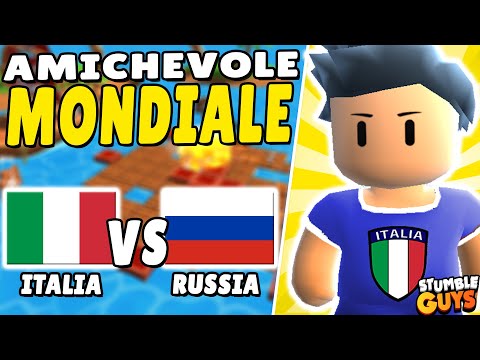 Italy vs. Russia! World Cup Match on Stumble Guys