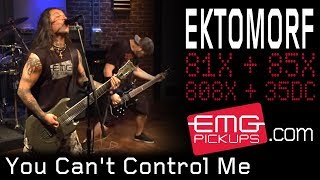 Ektomorf performs &quot;You Can&#39;t Control Me&quot; live on EMGtv