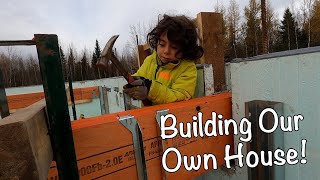 31.10.2022 - Joe does Ramps and Joists on our Nudura ICF Self Built House!
