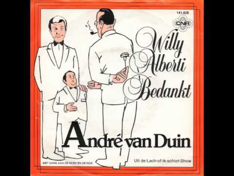 Willy Alberti, bedankt cover