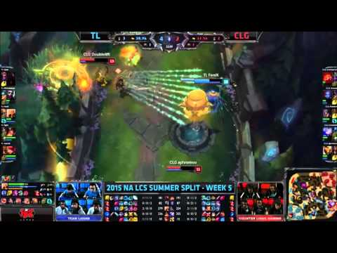 Amazing Fenix Azir Play in Team Liquid vs CLG