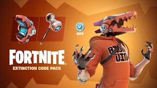 The NEW Extinction Code Pack Is Here With 600 V-Bucks Instantly!