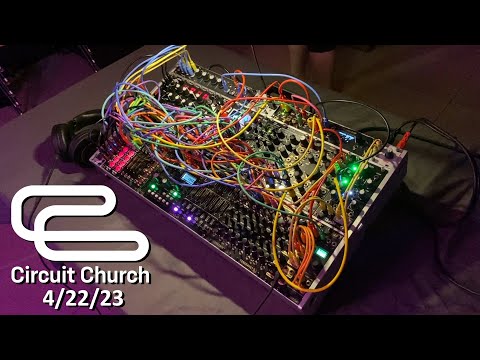 Izntrik Live at Circuit Church | Improvised Modular Performance | 4-22-2023