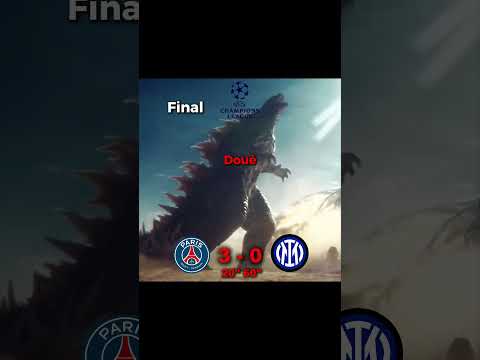 PSG vs Inter Champions League Final 🥶🔥 #football #psg #inter #trending #viral #shorts #edit