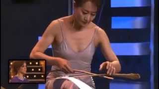 The Power of Concentration & Balance - Woman with Feather - under Armenian Music