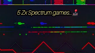 Back again with 5 Speccy games 🕹