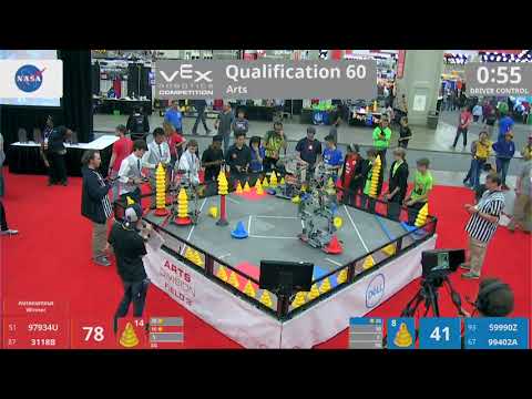 2018 VRC Arts Q60 - 97934U 3118B vs 59990Z 99402A - 129 to 81