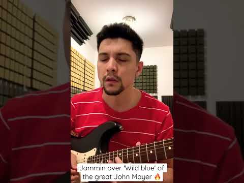 Jammin on 'Wild blue' by John Mayer 🔥