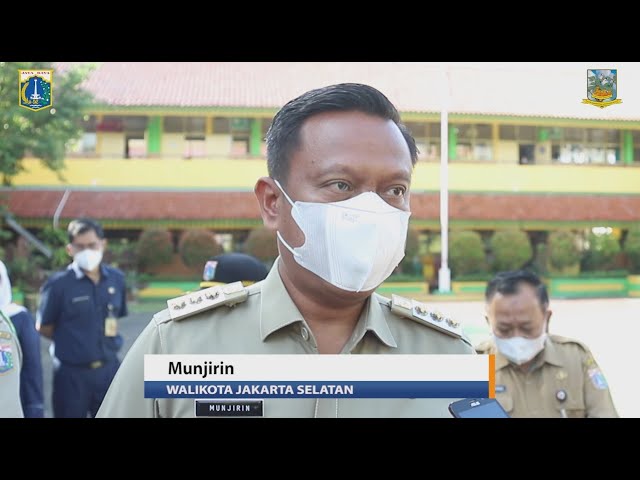 Monitoring PTM Hari Pertama Oleh Walikota Jaksel