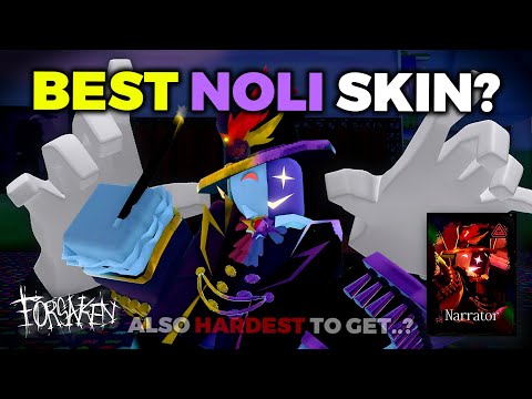 UNLOCKING NARRATOR NOLI + GAMEPLAY w/ Thoughts Explained! (Roblox Forsaken)