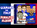 Germany vs Italy -PENALTY SHOOT-OUT! (Zaza run-up fail, Muller miss, Ozil post, Darmian miss)