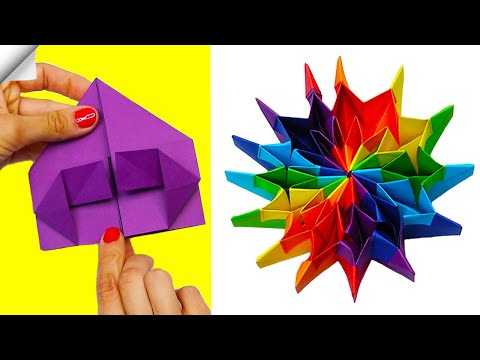 6 DIY paper crafts Moving paper TOYS Easy paper crafts