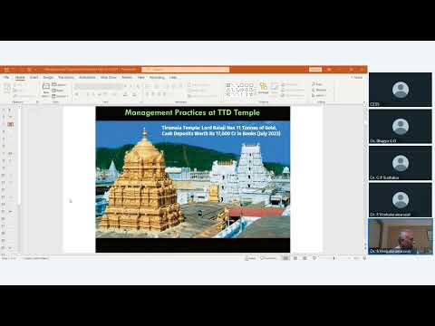 Excellence in service Delivery in Temples
