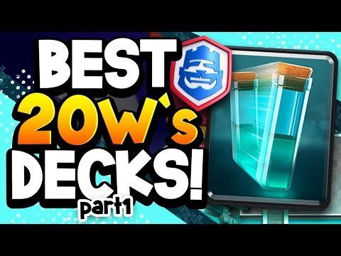 BEST DECK for CRL 20 WIN CHALLENGE! Part 1!