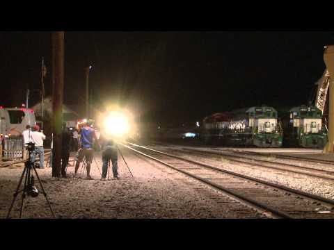 ATSF #3751 arrives in Parker, AZ, on Monday, May 14, 2012