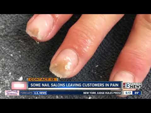 Nail salons using industrial-grade liquid monomer,...