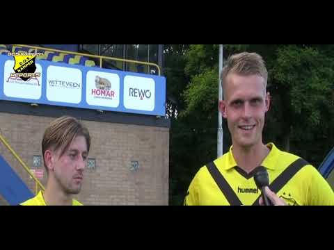 Samenvatting: v.v. Nunspeet - DOS Kampen (30 aug. 2025) districtsbeker poulefase. Incl. interviews.