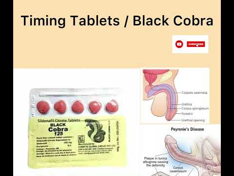 Black Cobra 150mg tablet uses and benefit | Cildenafil | How to use Cobra Tablet