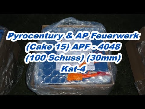 Pyrocentury & APF - 4048 (100 Schuss) (30mm) (Kat-4) (Neuheit 2018) Kein Muster!