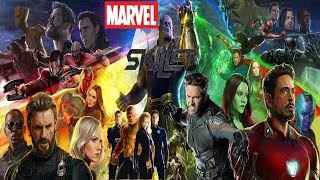 Avengers Infinity War (Marvel Tribute) - Skillet - The Resistance