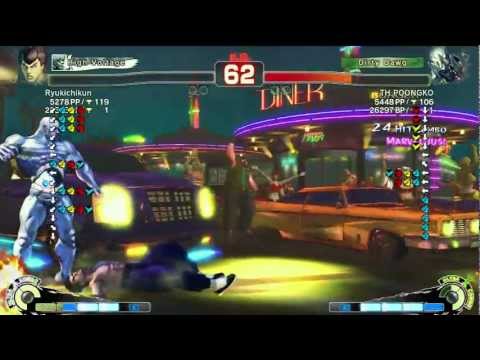 Ryukichikun (Fei Long) vs POONGKO (Seth) - AE 2012 Ranked Matches *720p HD*