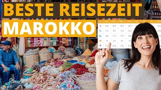 Beste Reisezeit für Marokko : Klimatabelle & Wetter