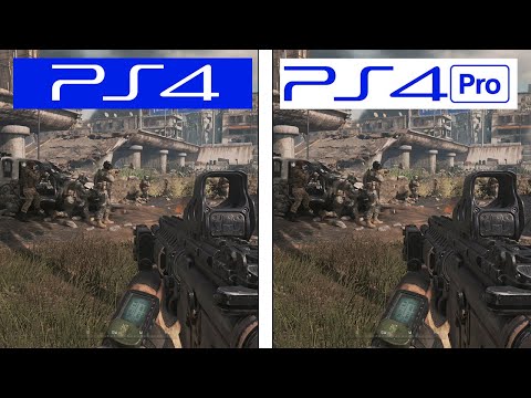 COD Modern Warfare 2 Remastered | PS4 - PS4 Pro | Graphics & FPS Comparison