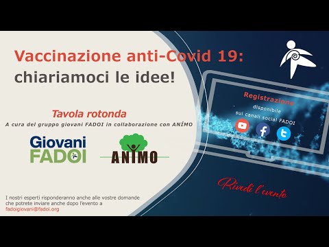 FADOI Webinars | Vaccino e Covid-19: chiariamoci le idee!