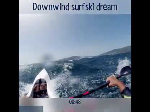 Downwind surfski dream