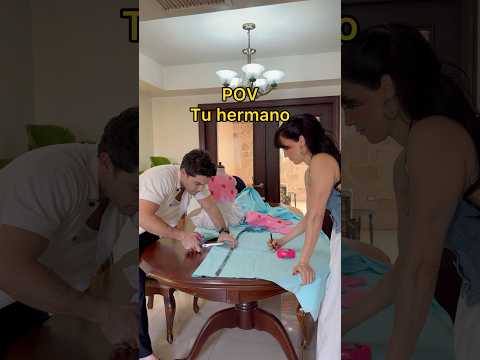 POV tu hermano te ayuda 🫠😂🥰 #hermanos #humor