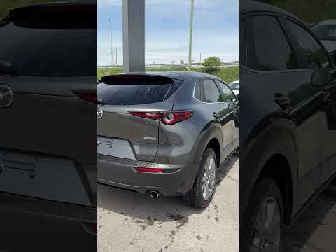 2024 Mazda CX-30 GS AWD in Gray for sale at Forbes Waterloo Mazda in Waterloo, ON