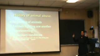 Alysha on Animal Abuse