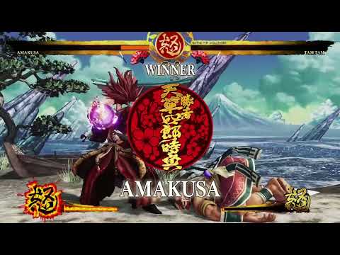 Samurai Shodown vs mode - Amakusa vs Tam Tam