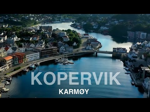 Kopervik | Karmøy | drone 4k | Norway