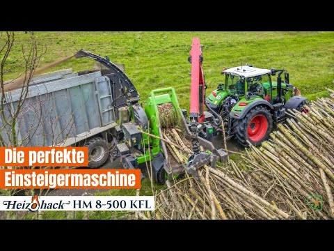 Der perfekte Holzhacker für Einsteiger - Heizohack 8-500 KFL