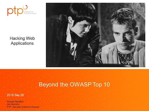 CSS2016D2S9: Hacking Web Applications - PTP