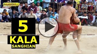 Kala Sanghian (Kapurthala) Kabaddi Tournament 19 Mar 2014 Part 1 By Kabaddi365.com