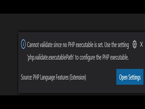 Vs Code Setting Php Validate Run